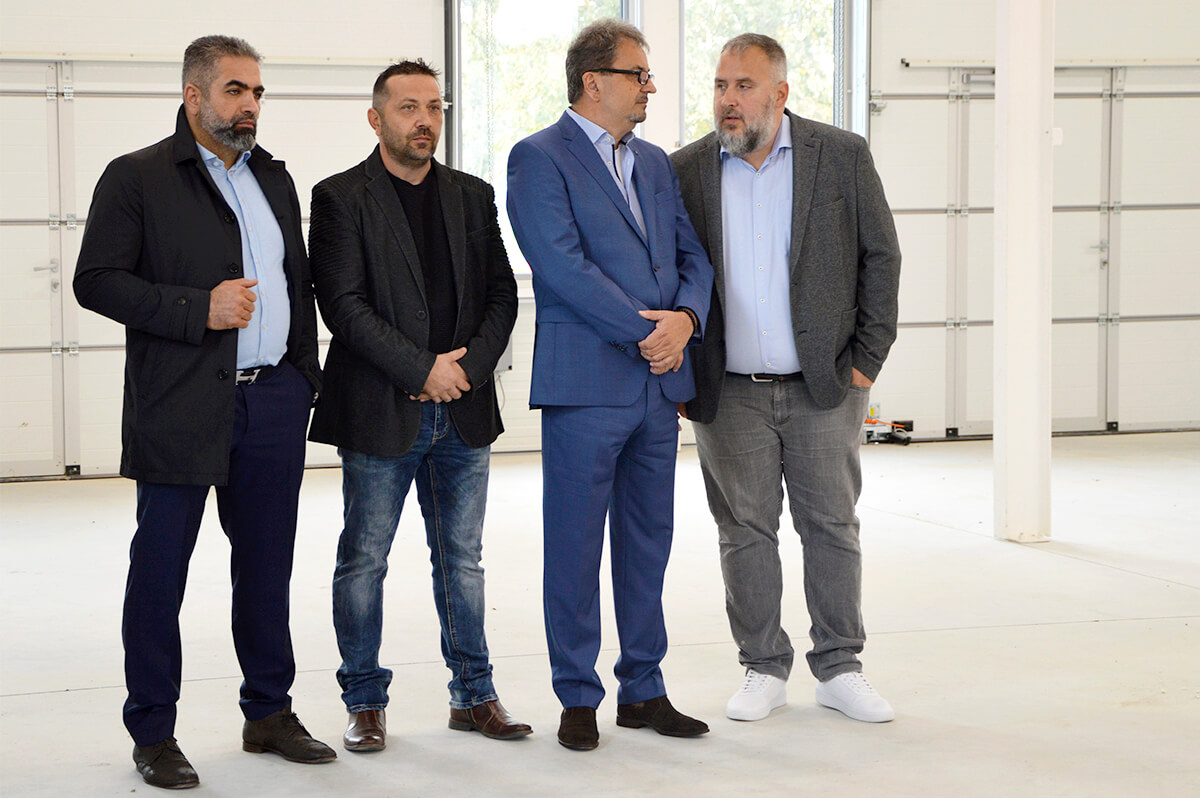 A nagybajomi ipari park átadása