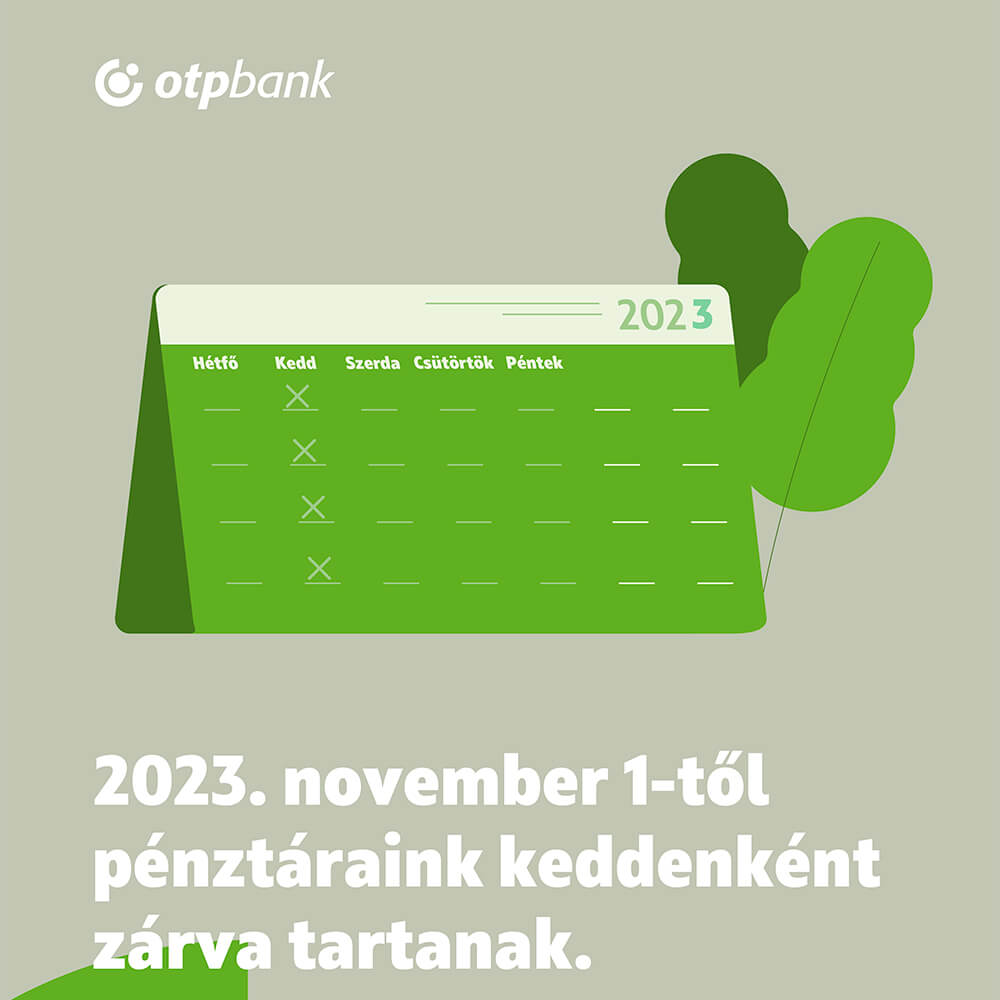 OTP nyitvatartás